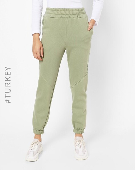 Buy Green Track Pants for Women by TRENDYOL Online