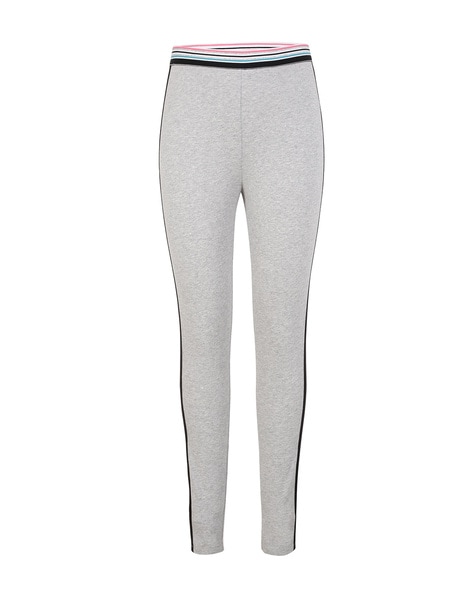 Buy Grey Melange Leggings for Girls by JOCKEY Online