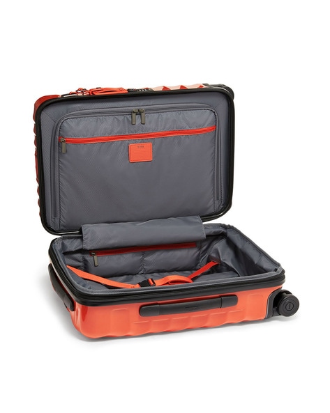 Buy TUMI 19 Degree International Expandable 4 Wheeled Small Carry-On |  Coral Color Men | AJIO LUXE