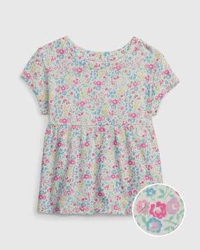 Floral Print Organic Cotton Tunic-image-15