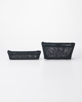 Nylon Mesh Pen Case with Gusset-image-24