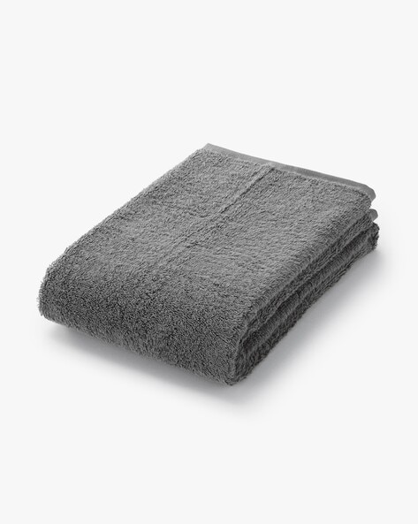 PILE SMALL BATH TOWEL WITH FURTHER OPTION AND LOOP 60*120cm Light grey