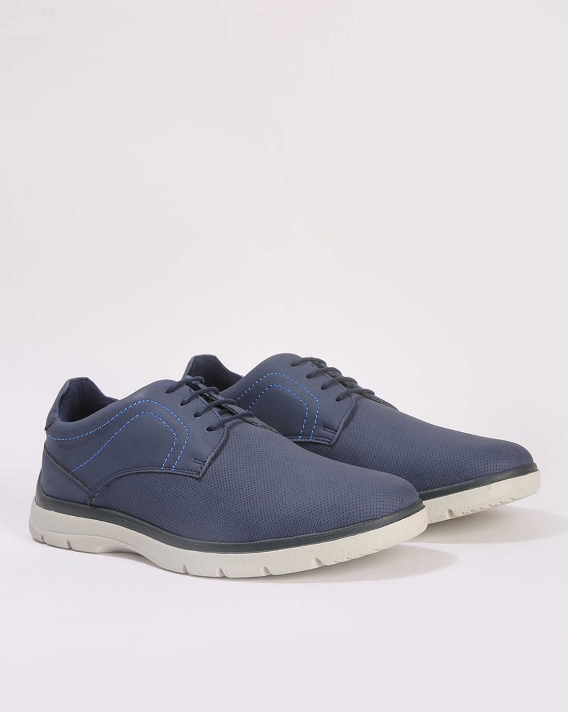 Mens hot sale blue pumps