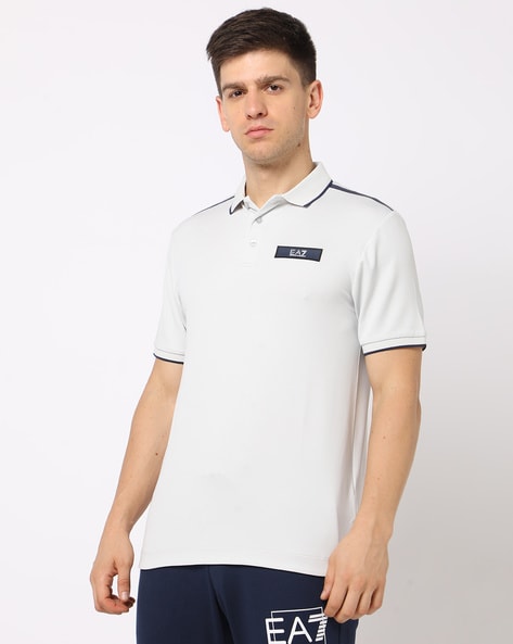 Buy White Tshirts for Men by EA7 Emporio Armani Online Ajio