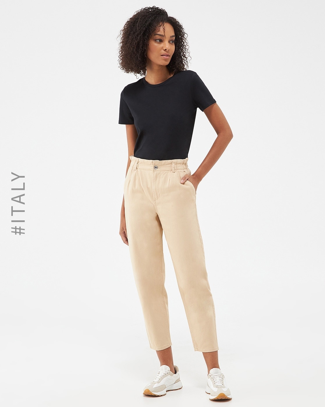 Tokyo Talkies Regular Fit Women Beige Trousers - Buy Tokyo Talkies Regular  Fit Women Beige Trousers Online at Best Prices in India | Flipkart.com