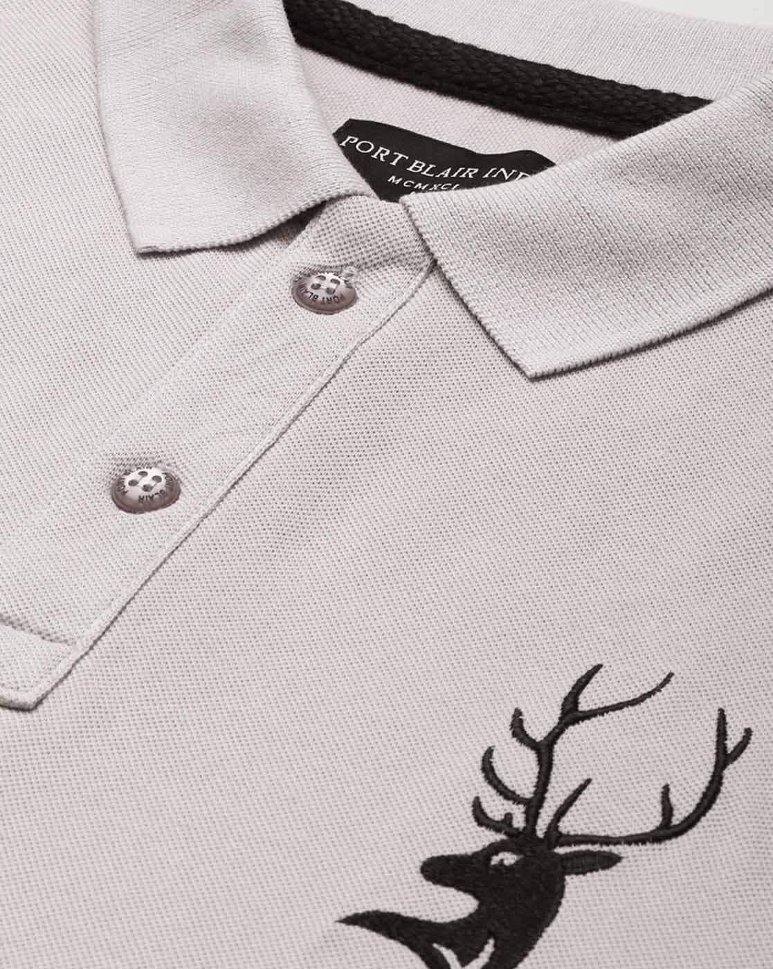 Deer Geometric short-sleeved T-shirt gray geometric deer universe design  self-made brand Milky Way trendy round triangle - Shop hipster Men's T- Shirts & Tops - … | Mens tshirts, Shirts grey, T shirt