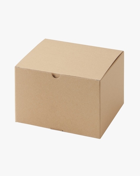 Brown Kraft Paper Gift Box with Handle | Kraft Packaging Store