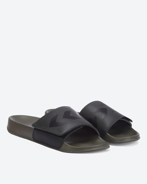 Buy Olive Flip Flop Slippers for Men by Hummel Online Ajio