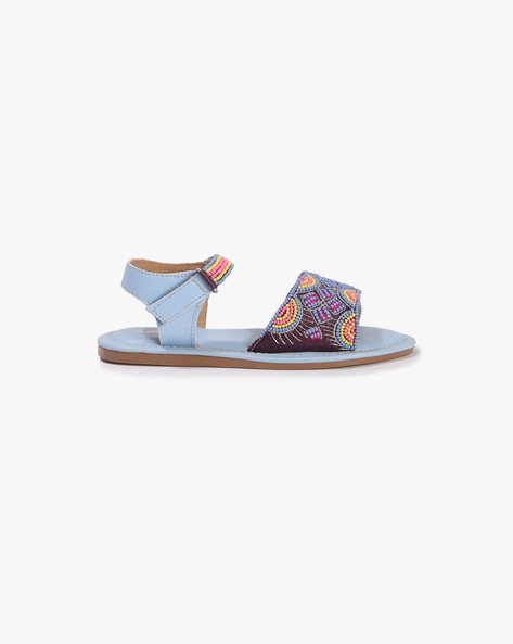 Buy Blue Sandals for Girls by Wotnot Online Ajio