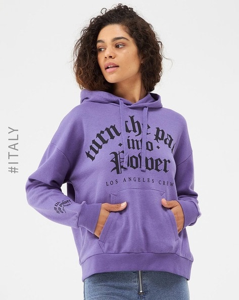 Violet hoodies clearance