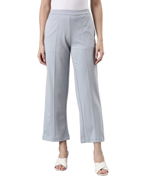 Wide-Leg Pants with Insert Pockets Price in India