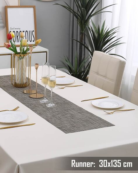 Buy Grey Table Covers, Runners & Slipcovers for Home & Kitchen by