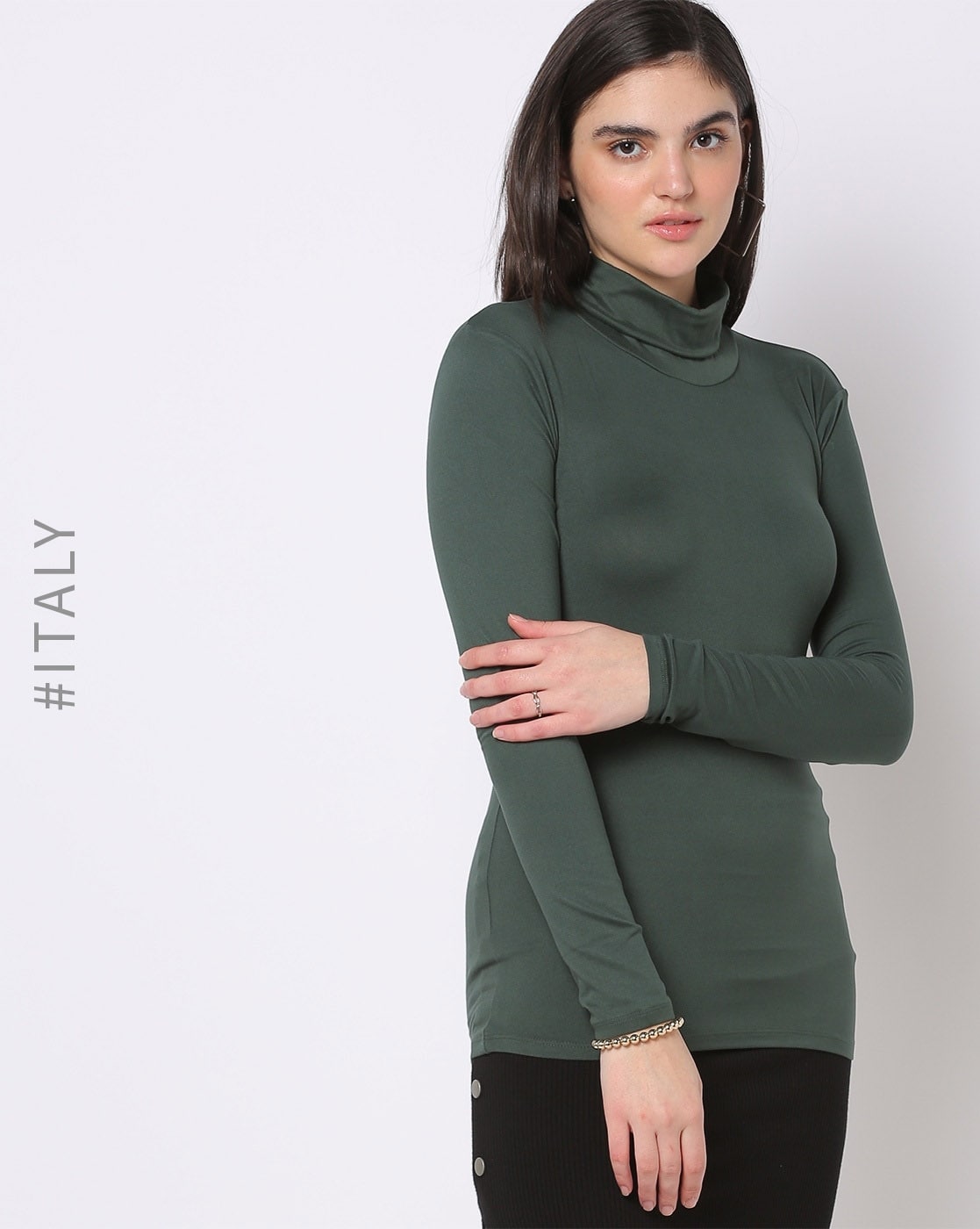 Turtleneck t hotsell shirts for ladies