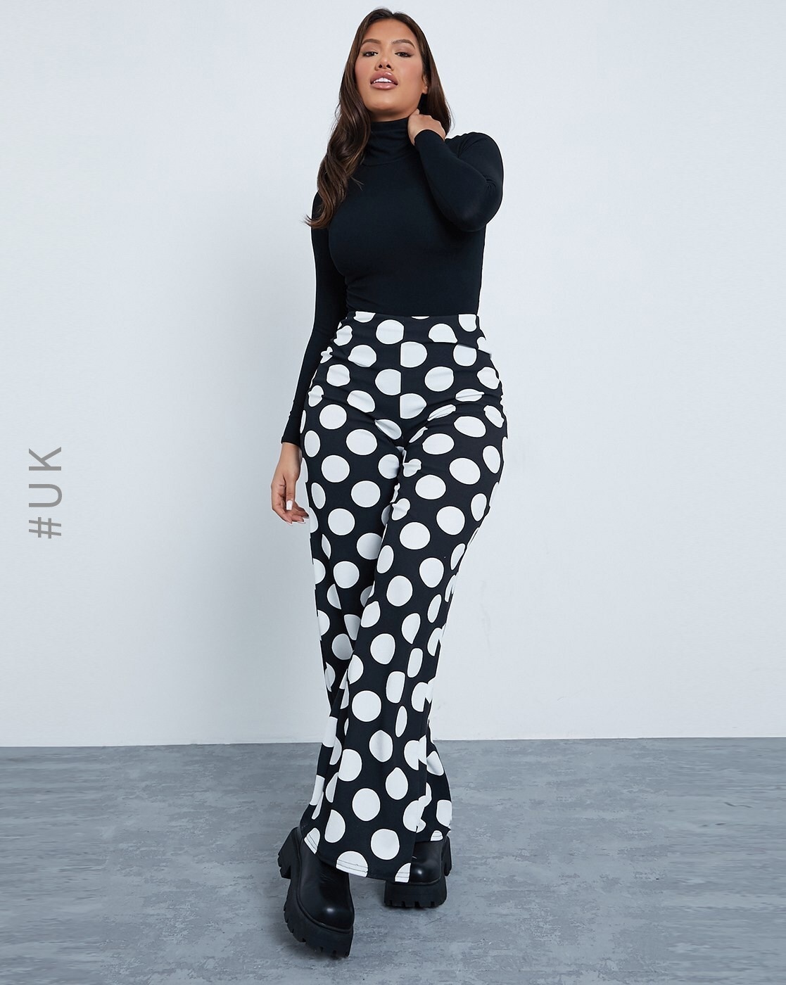 I Saw It First Printed Wide Leg Trousers Coord in Green  Lyst UK