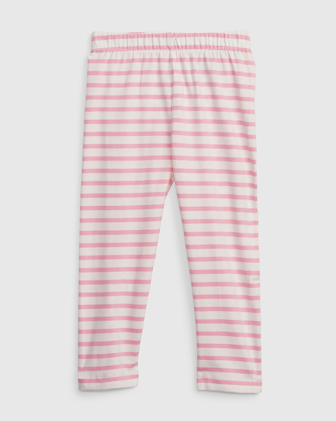 Girls Soft Stripe Leggings | Red - City Threads USA