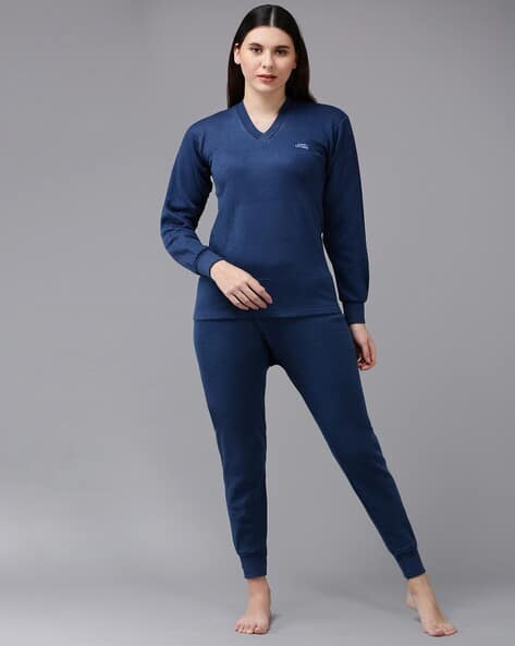 Buy Grey Thermal Wear for Women by The Lions Share Online