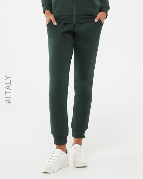 Buy Green Track Pants for Women by Colin's Online