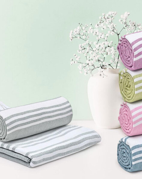 Buy Grey Towels Bath Robes for Home Kitchen by The Better Home