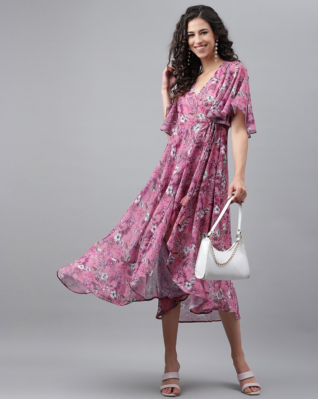 Buy Pink Dresses for Women by Janasya Online