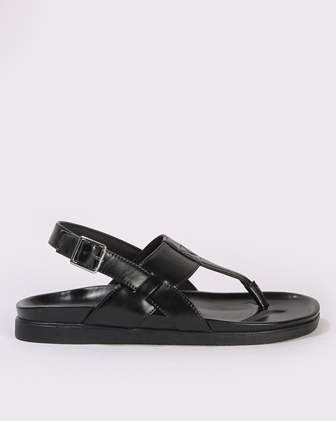 Buy Zoo Dark Brown | Casual Sandals For Men Men Black Paaduks