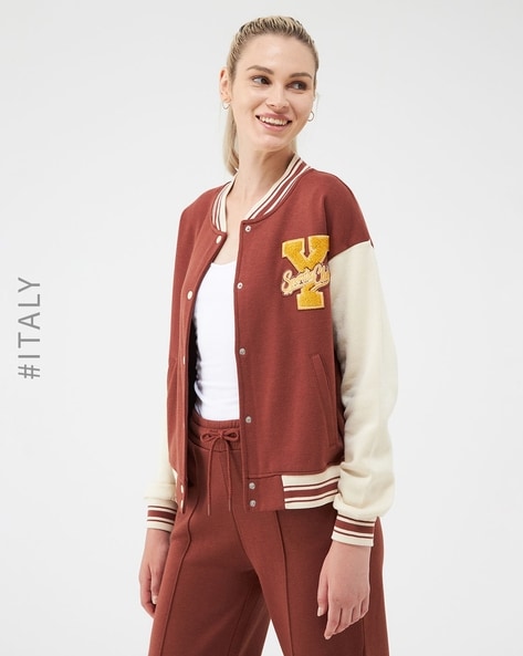 Buy Off-White Jackets & Coats for Women by SUPERDRY Online | Ajio.com