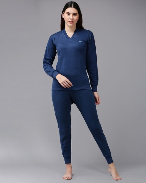 V Neck Thermal Set