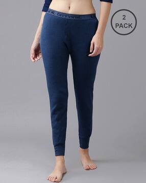 lux cott's wool Pack of 2 Thermal Legging with Elasticated Waistband-picture-40