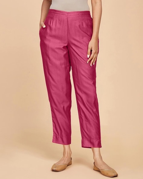 Buy Beige Cotton Pants for Men Online at Fabindia | 10582923