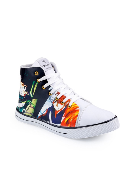 Buy Anime GOJO SATORU Canvas Shoes Unisex Couple Classic High Top Sneakers  Cartoon Shoes Breathable Casual Lace Up Outdoor Trainers Online at  desertcartINDIA