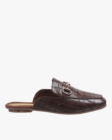 Crocodile mules outlet