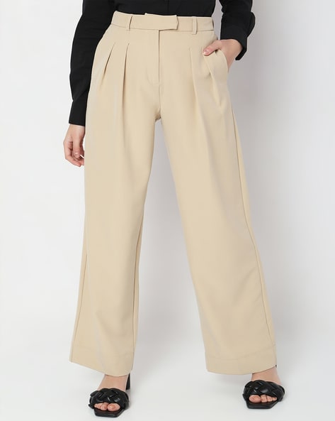 Cabo Cream Straight Leg High Waisted Tailored Pant – Beginning Boutique NZ