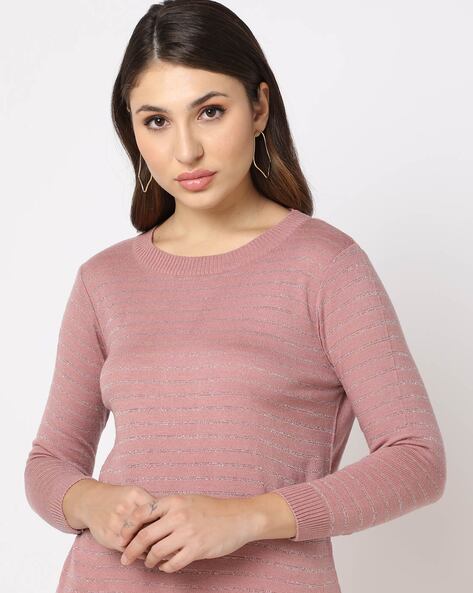 Womens on sale mauve sweaters