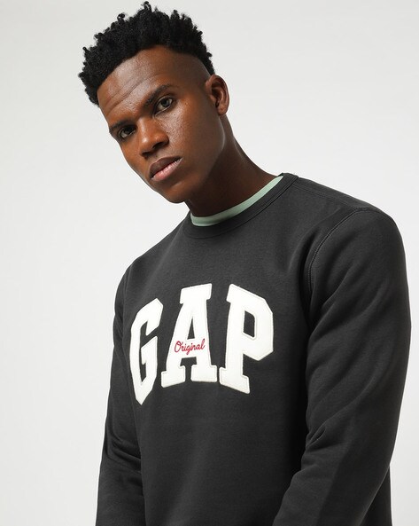 Logo Fleece Crew-Neck Sweatshirt