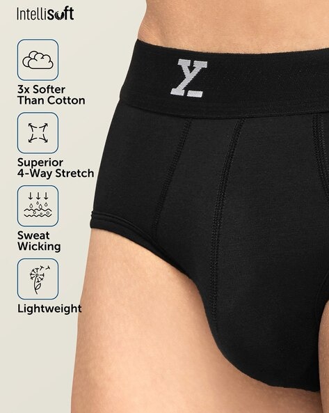 Pack of 5 Briefs with Signature Branding