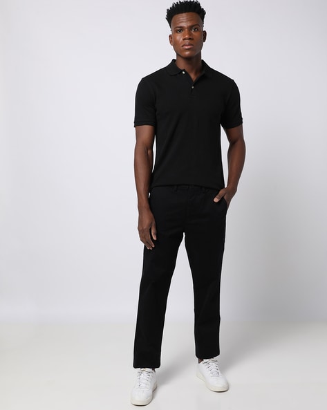 Buy Black Trousers & Pants for Men by GAP Online | Ajio.com