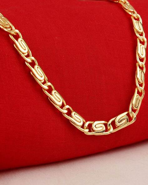 Flat Mariner Anchor Chain Necklace | Shop Online at Arnold Jewelers
