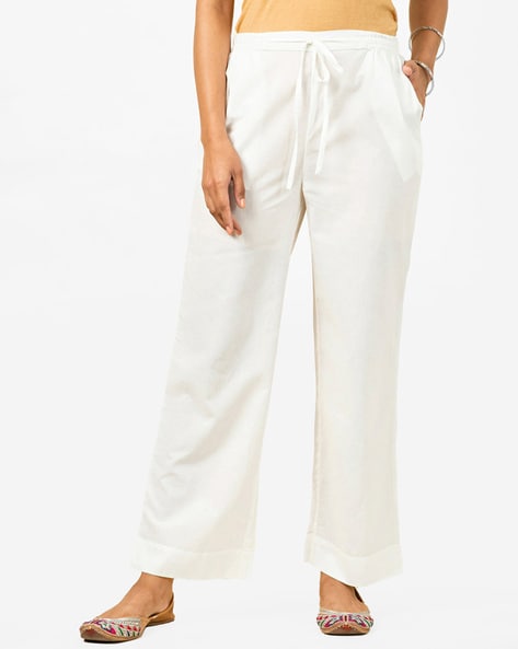 Buy Multi Trousers & Pants for Women by Tulsattva Online | Ajio.com