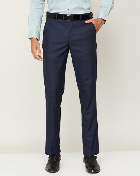 Flat Trousers Formal Wear Mens Grey Plain Trouser, Size: 32 at Rs 350/piece  in Khanna