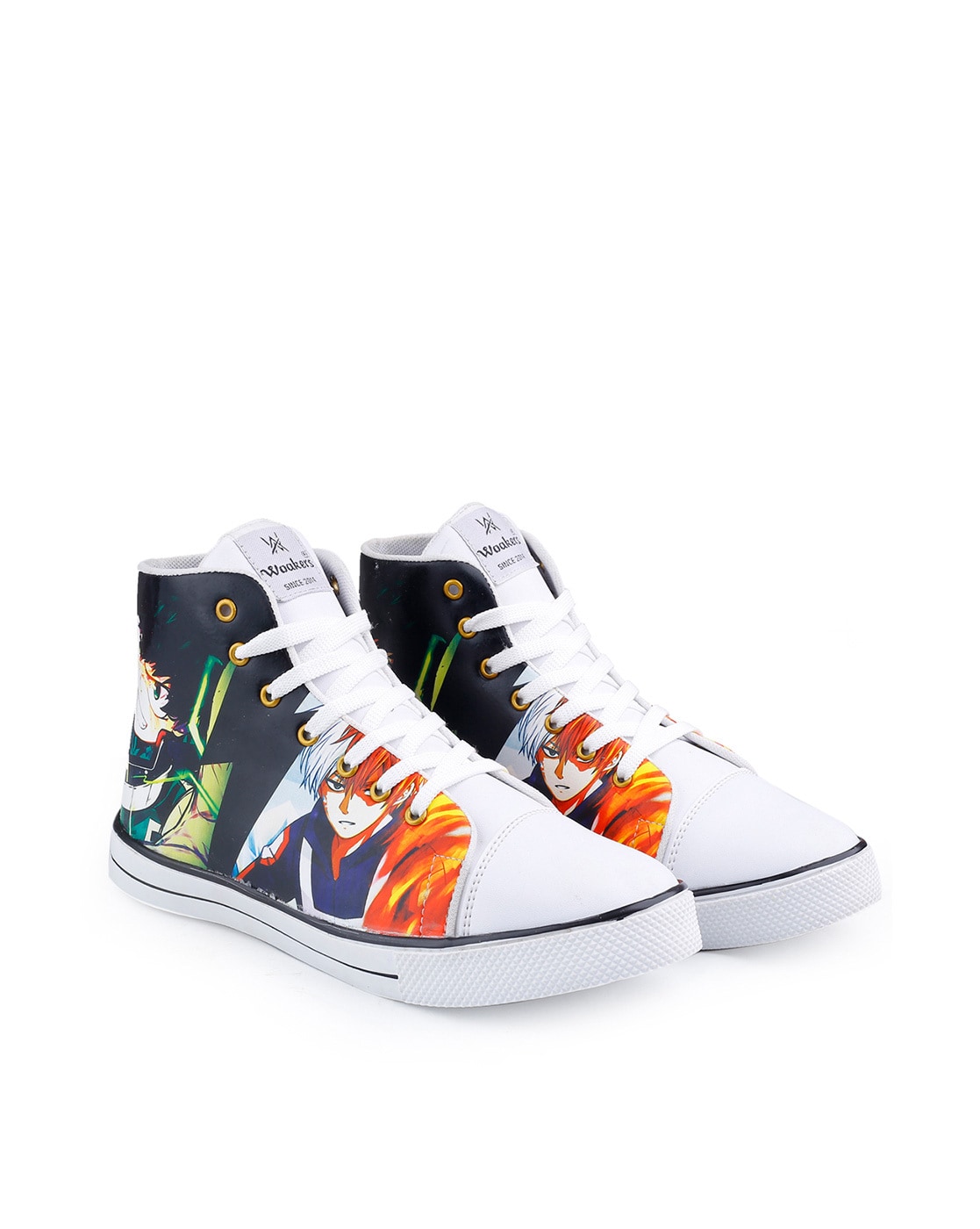 Halloween Anime Girl Pattern Platform Canvas Sneakers - Temu