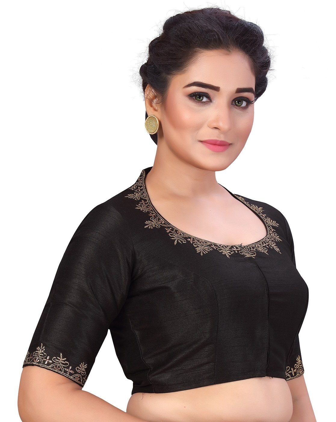 Buy Black Blouses for Women by Studio Shringaar Online