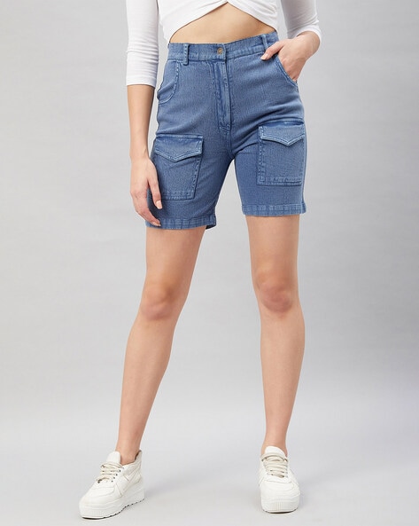 BDG Denim Longline Cargo Short | Urban Outfitters Mexico - Clothing, Music,  Home & Accessories