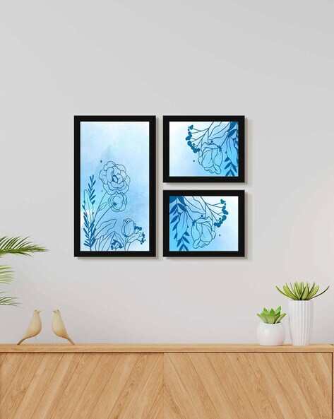 Buy Blue Wall & Table Decor for Home & Kitchen by 999store Online