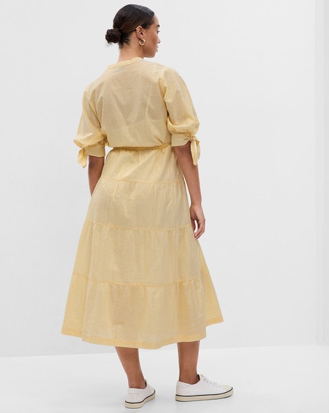 Gap yellow clearance dress