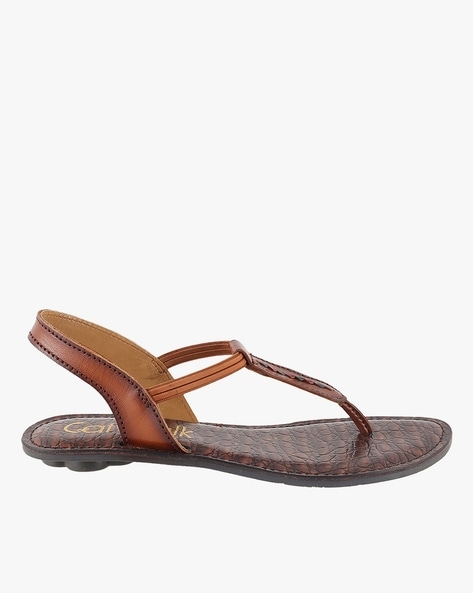 Leather sandals Manka