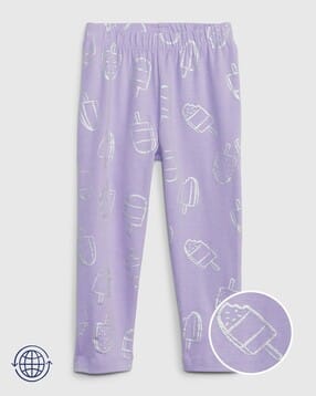 gap kids Novelty Print Leggings with Elasticated Waist-picture-26