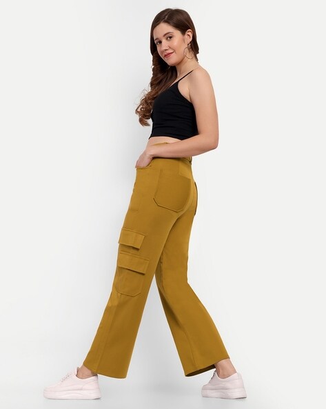 Buy Sky Blue Trousers & Pants for Women by Broadstar Online