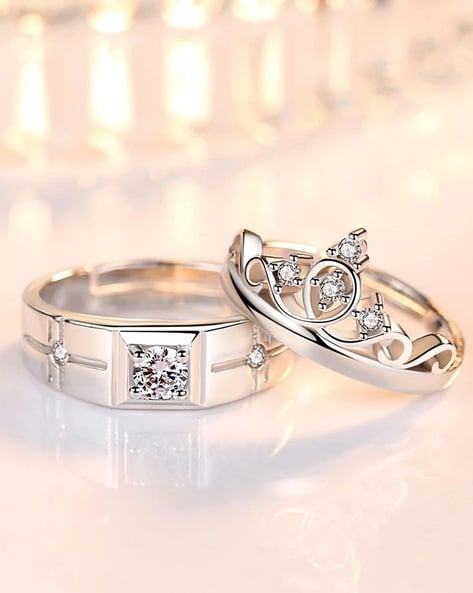 Shining Diva Fashion Oxidized Silver Fashion Ring for Women (Silver)(9159r)  : Amazon.in: Jewellery