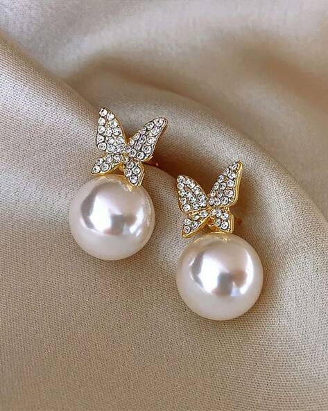 NWOT Carolee pearl drop earrings drop 3