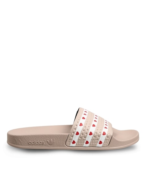 Adidas adilette best sale slides pale nude