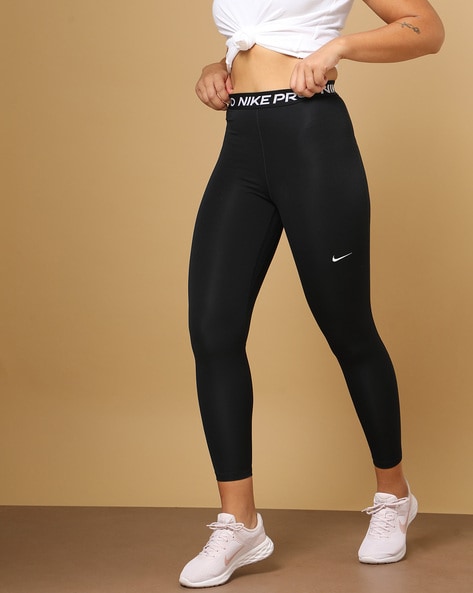 Nike Dri-Fit Women's Athletic Full Length Leggings- Size Small Heather Blue  | eBay